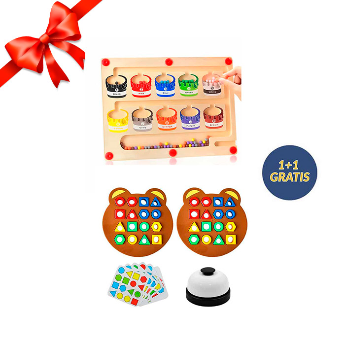 Bundle, set of 2 vzdelávacie stolné hry (1+1 ZADARMO)