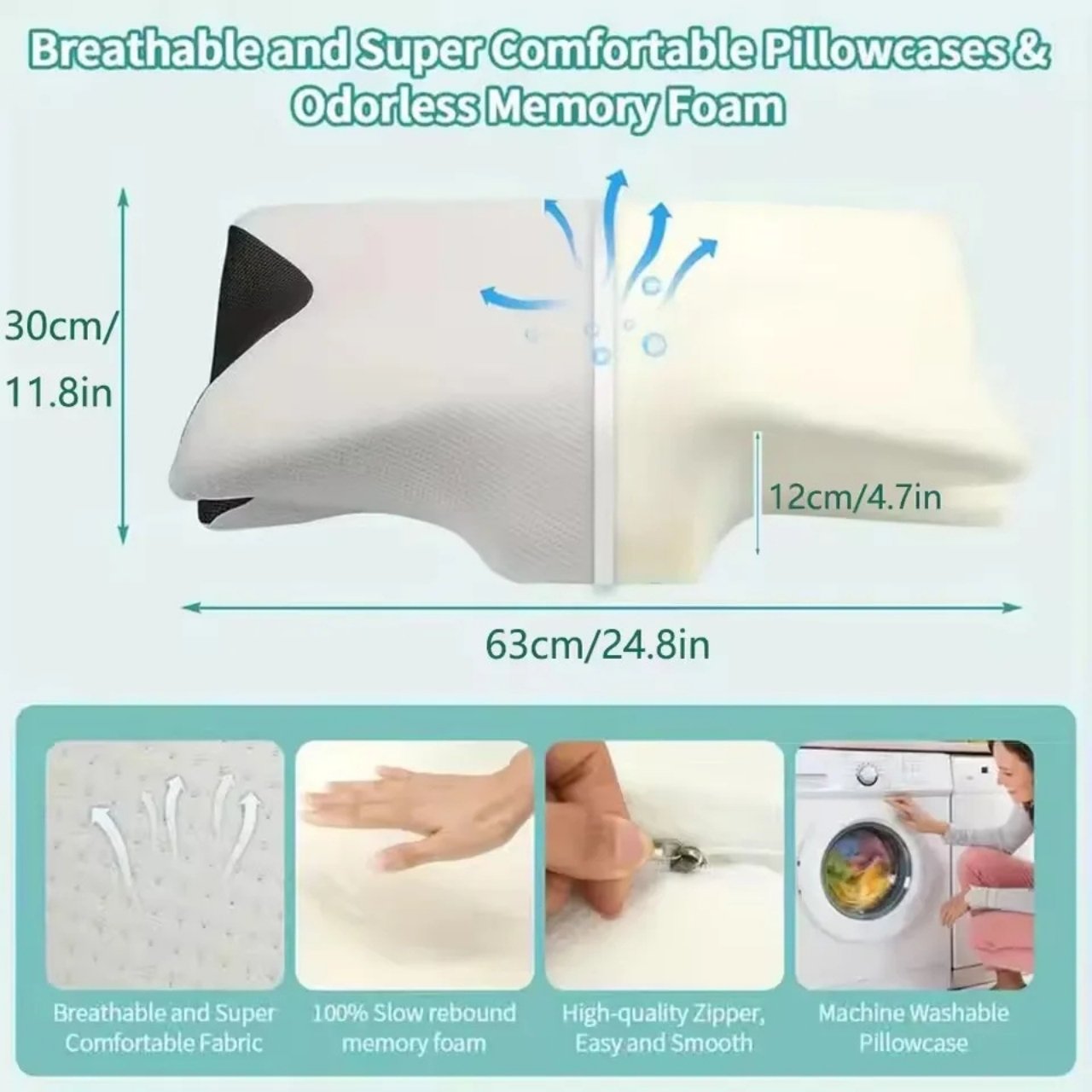ButterflyPillow, ergonomický vankúš z pamäťovej peny