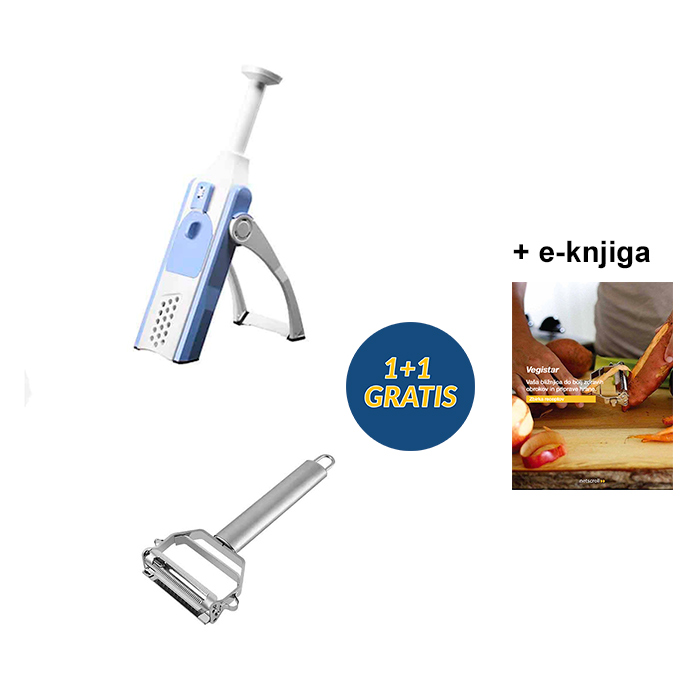 ChopBundle – sekáčik na zeleninu + krájač, škrabka a e-kniha