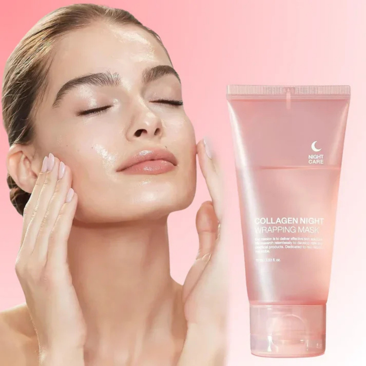 CollagenMask, kolagénová nočná maska na tvár s peel-off efektom - Image 8