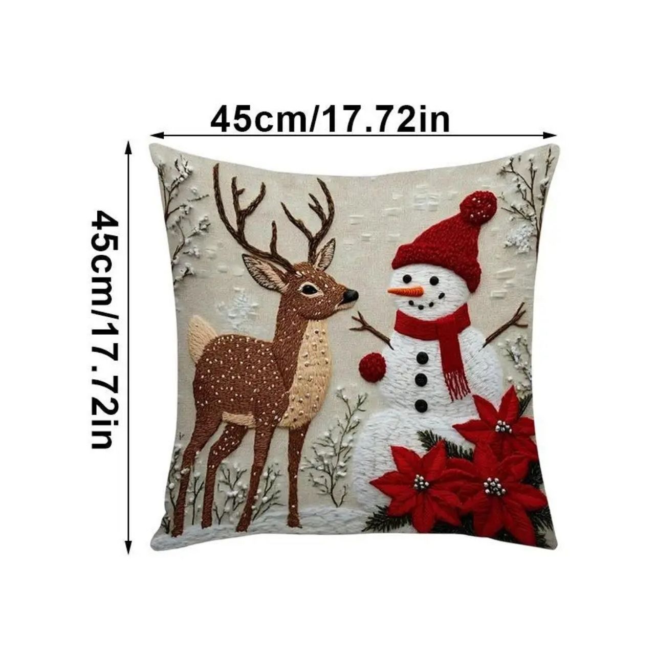 CutePillows, vianočné obliečky na vankúše (4 kusy) - Image 1
