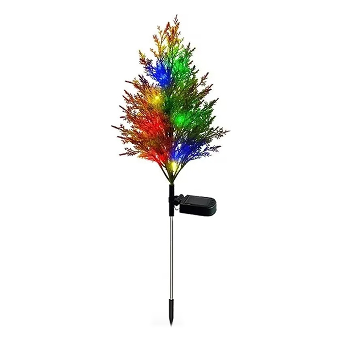 Cypress, solárna lampa v tvare cypresového stromu