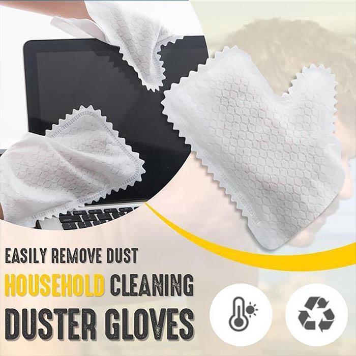 DustGloves, 20 kusov čistiacich rukavíc na rôzne povrchy - Image 2