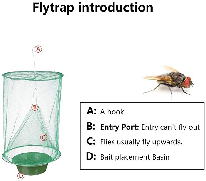 FlyCatcher, hojdacia sieť na chytanie hmyzu a chrobákov - Image 4