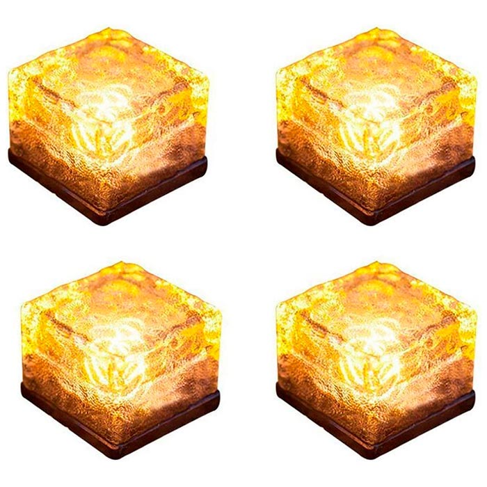 IceCubeLights, solárne záhradné osvetlenie v tvare kocky (2 ks)