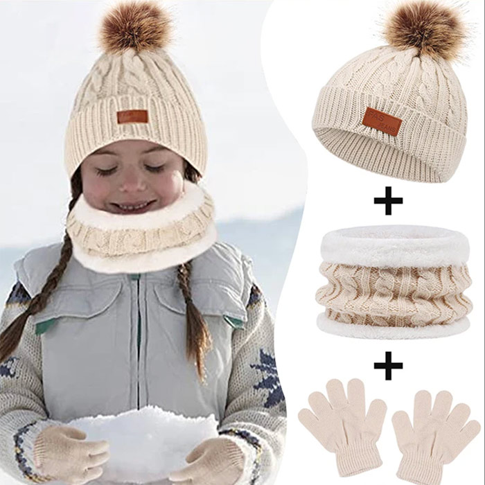 KnittSet, teplá zimná detská sada - Image 3