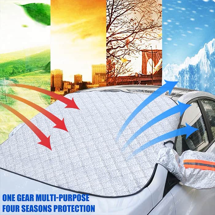 MagneticCarCover, ochrana na čelné sklo