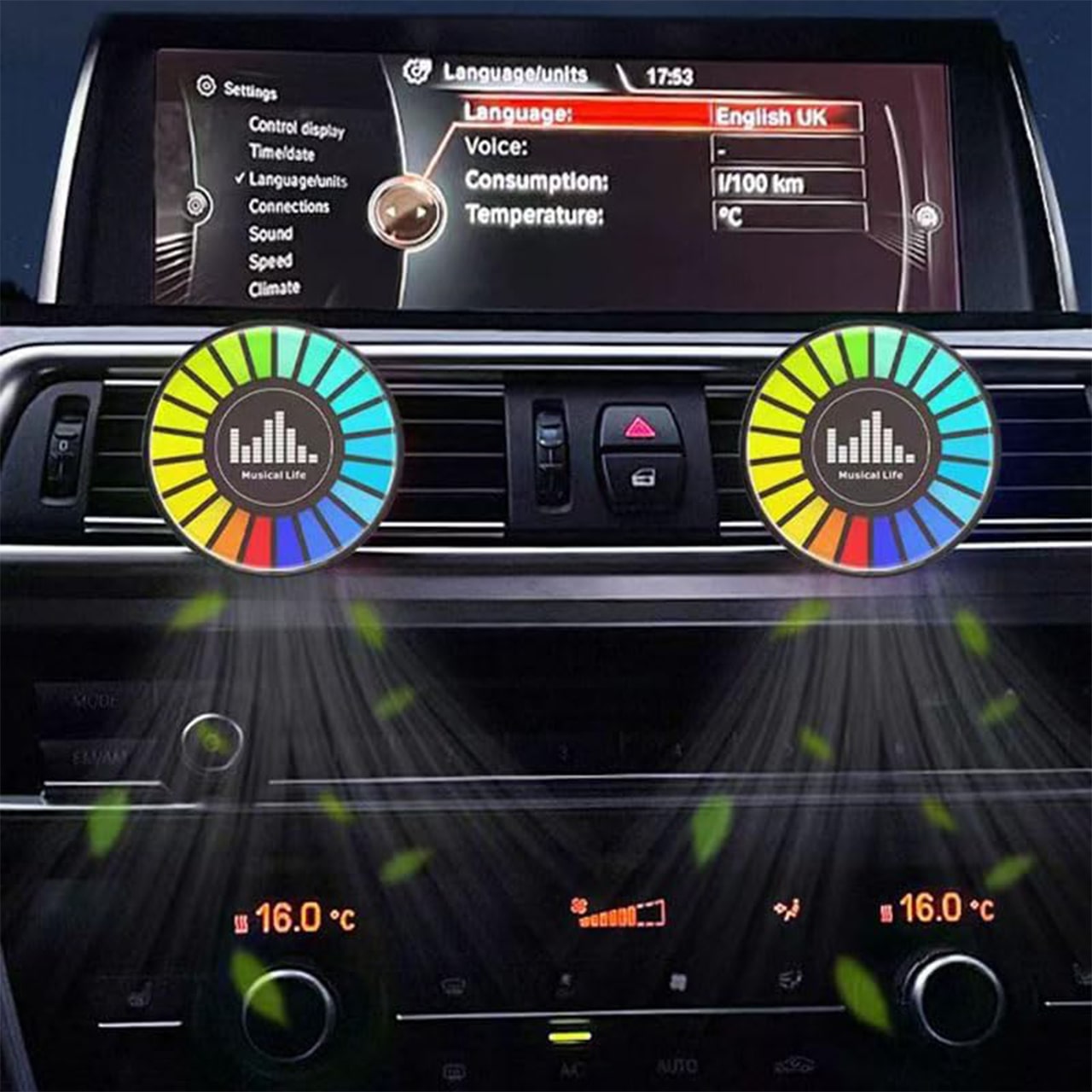 MusicRider, dekoratívne svetlo, ktoré bliká na rytmus hudby - Image 3