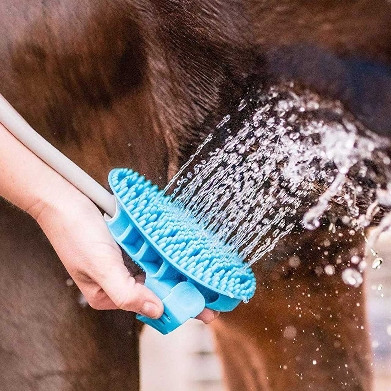 PawBath, viacúčelová masážna kefa na kúpanie domácich zvierat - Image 7