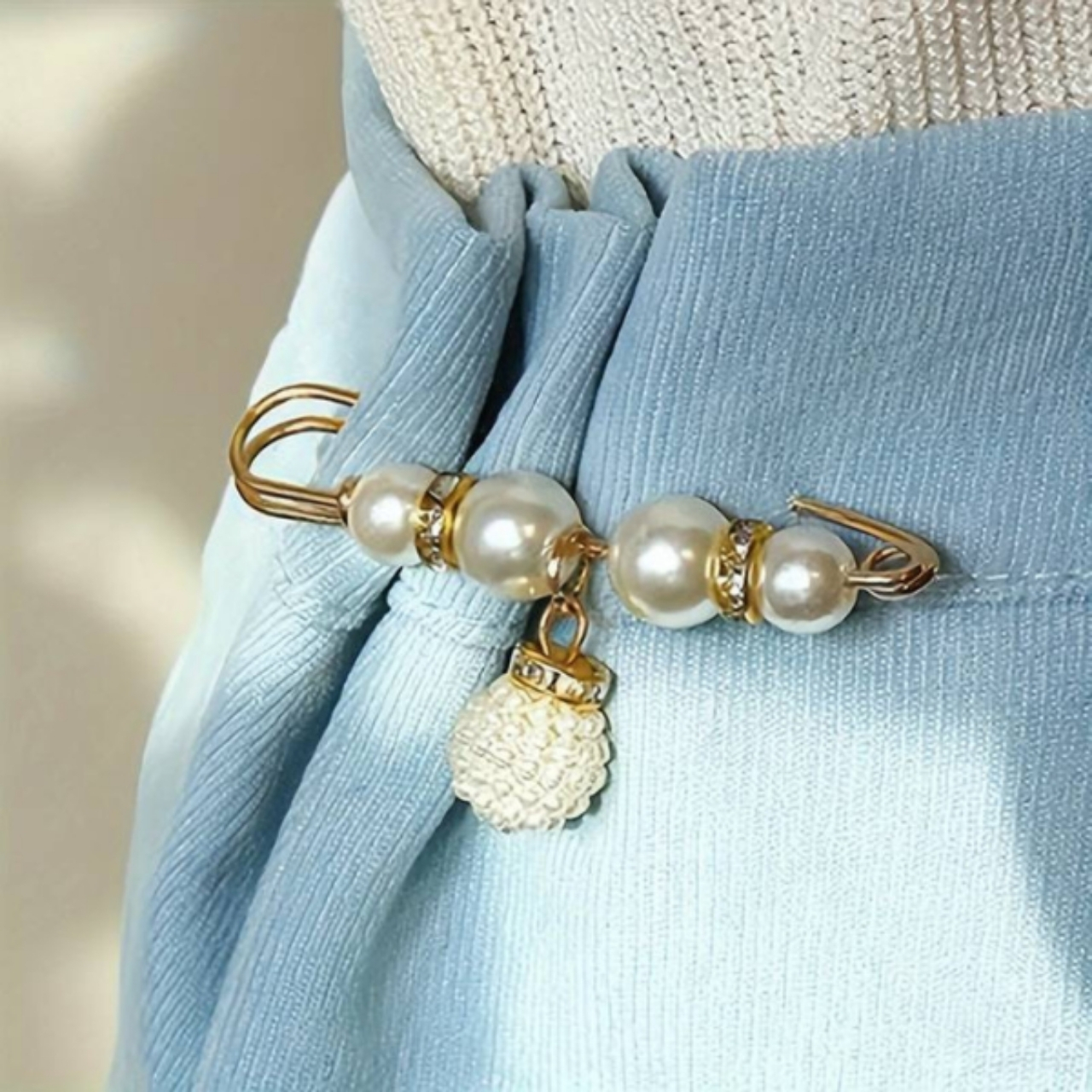 Pearls, elegant opaskové spony (12 kusov) - Image 6