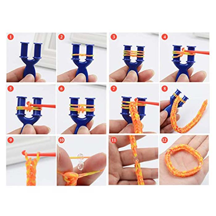 RubberBands, sada na výrobu náramkov, príveskov a iných doplnkov