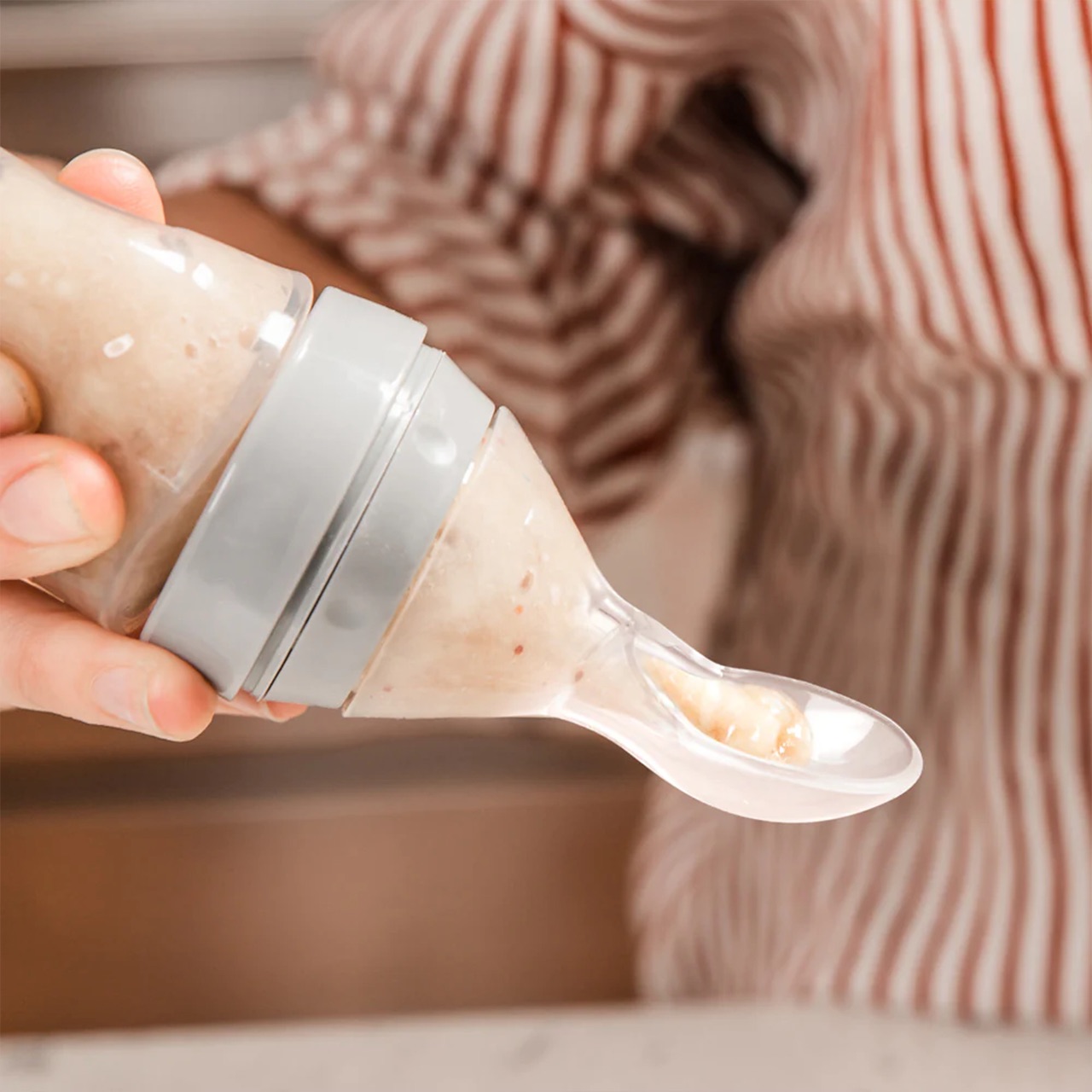 SoftSpoon, silikónová fľaša so lyžičkou - Image 4