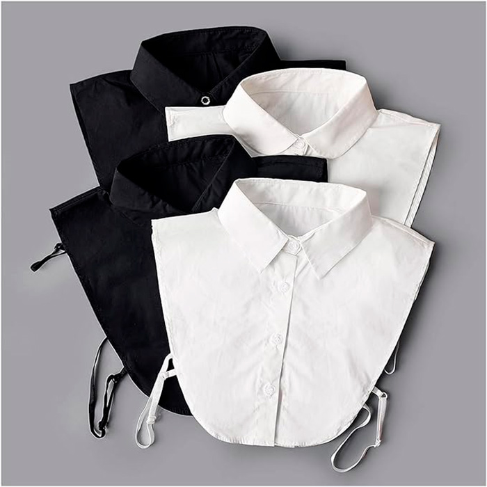 TopCollar, ženský golier (čierny a biely) - Image 3